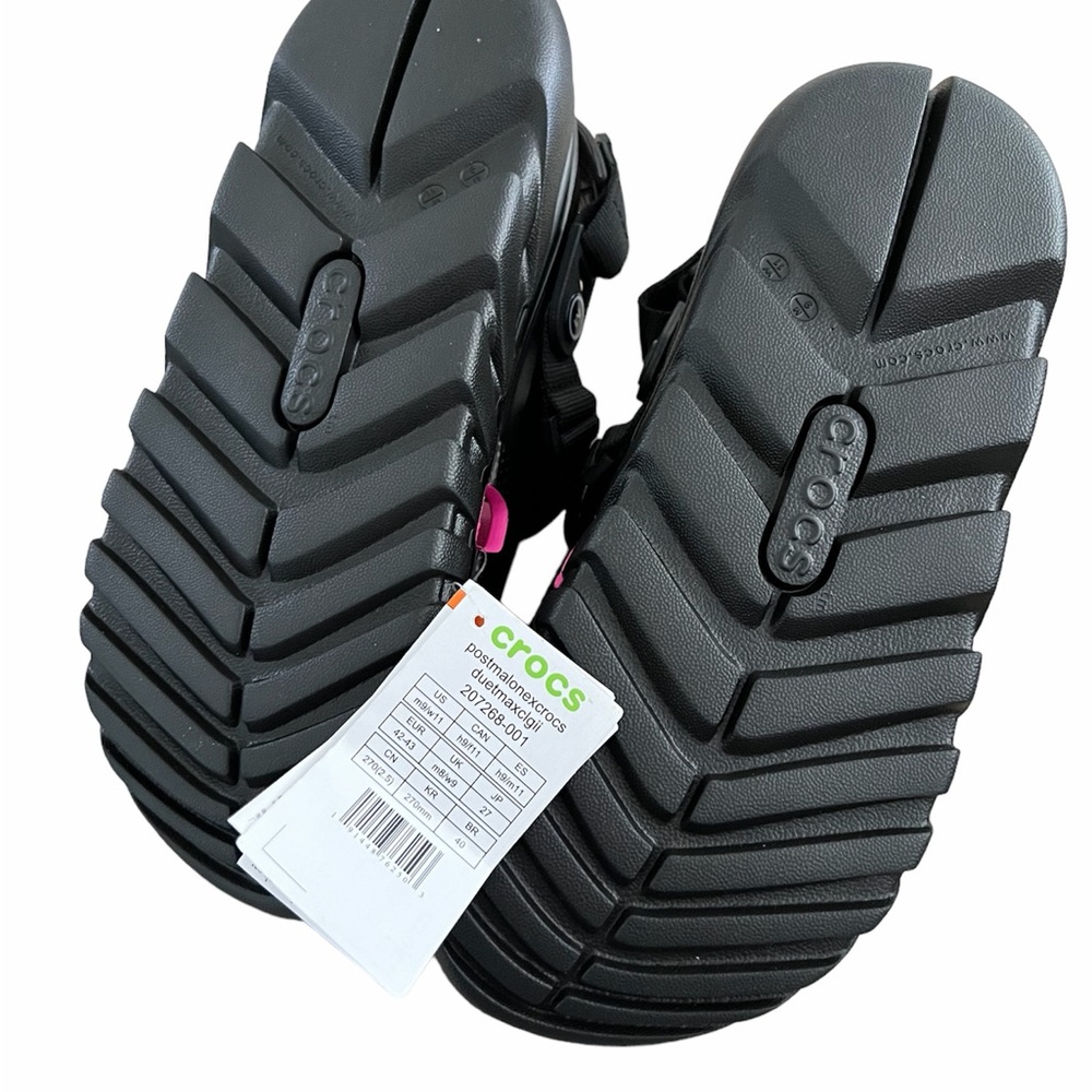 CROCS x Post Malone Black with Pink Interior - Picture 2 of 2